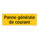 Panne générale de courant