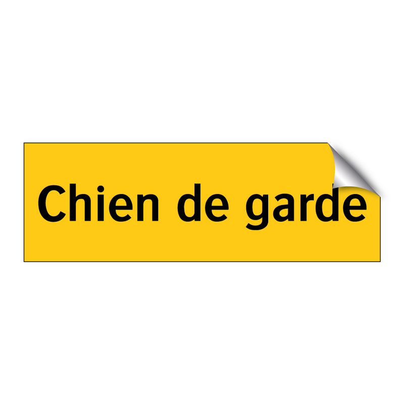 Chien de garde