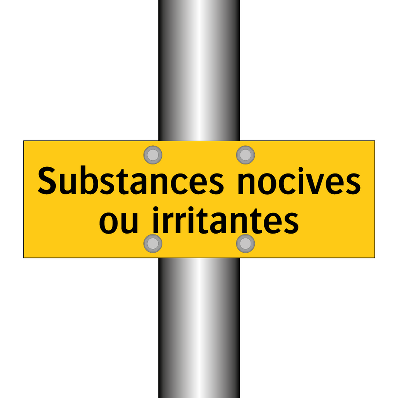 Substances nocives ou irritantes