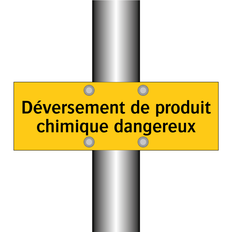 Déversement de produit chimique dangereux