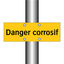 Danger corrosif