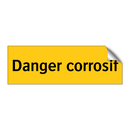 Danger corrosif