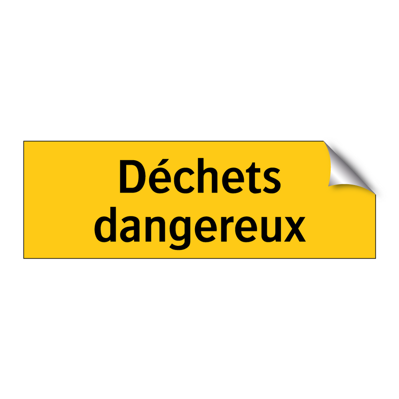 Déchets dangereux