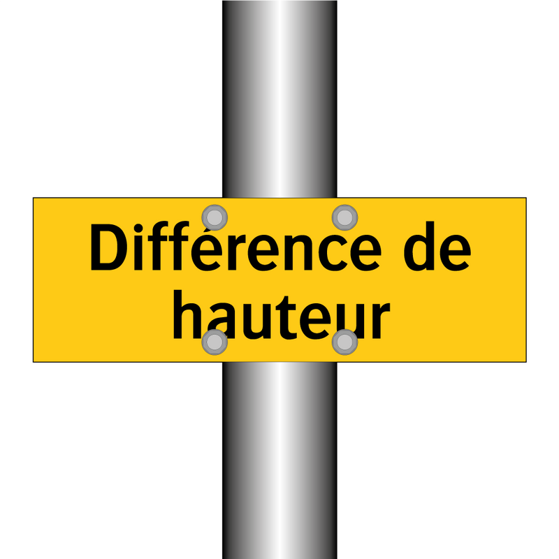 Différence de hauteur
