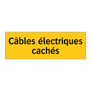 Câbles électriques cachés