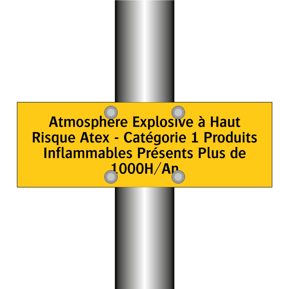 Atmosphère Explosive à Haut Risque Atex - Catégorie 1 Produits Inflammables Présents Plus de 1000H/An