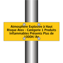 Atmosphère Explosive à Haut Risque Atex - Catégorie 1 Produits Inflammables Présents Plus de 1000H/An