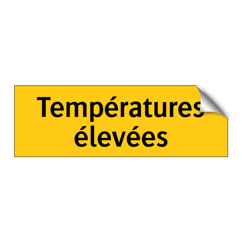 Températures élevées