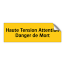 Haute Tension Attention Danger de Mort