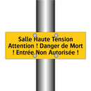 Salle Haute Tension Attention ! Danger de Mort ! Entrée Non Autorisée !