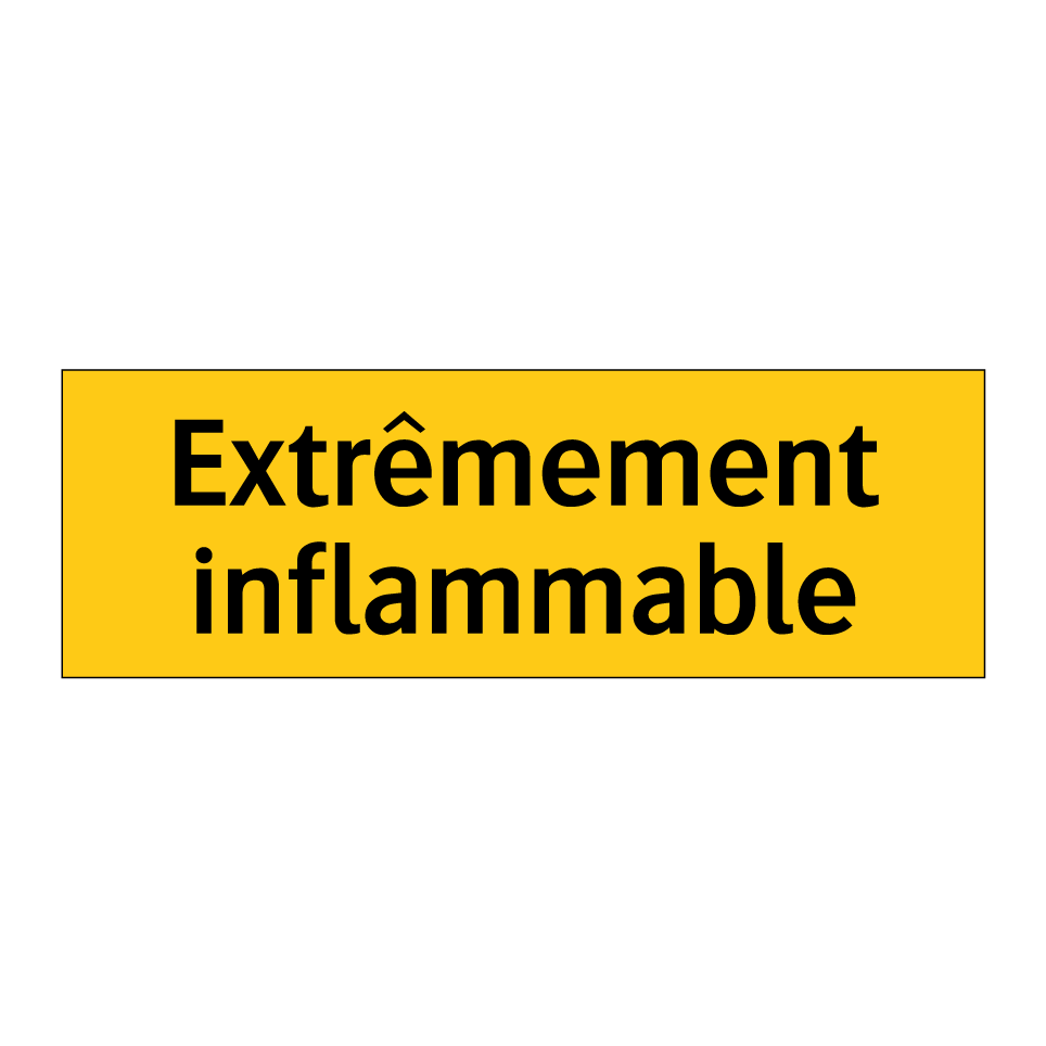 Extrêmement inflammable