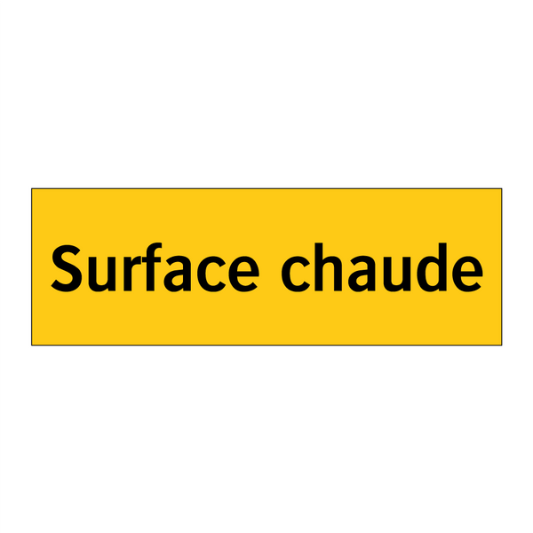 Surface chaude