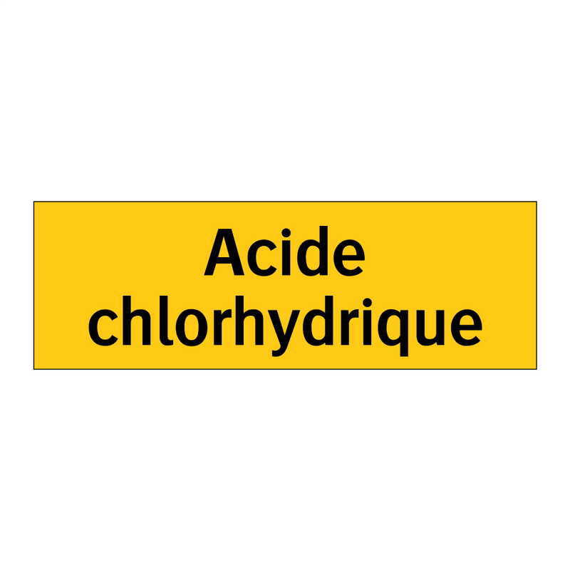 Acide chlorhydrique