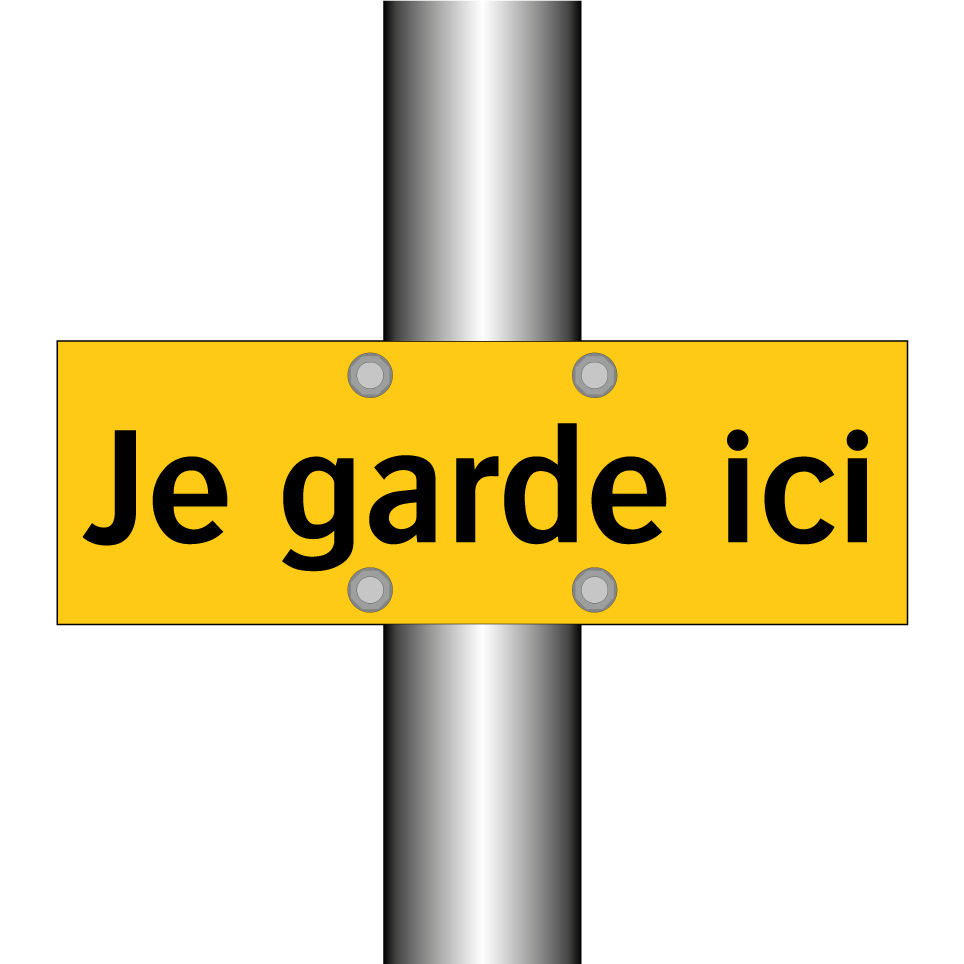 Je garde ici