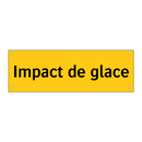 Impact de glace