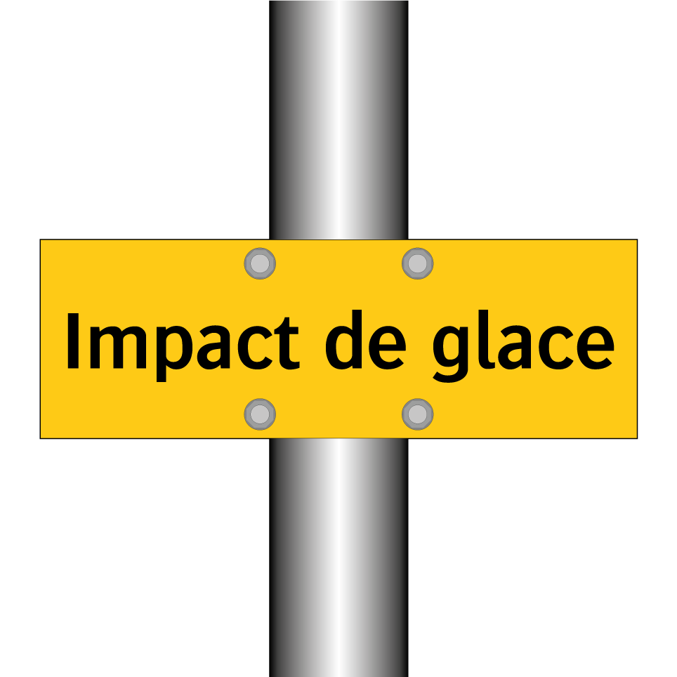 Impact de glace