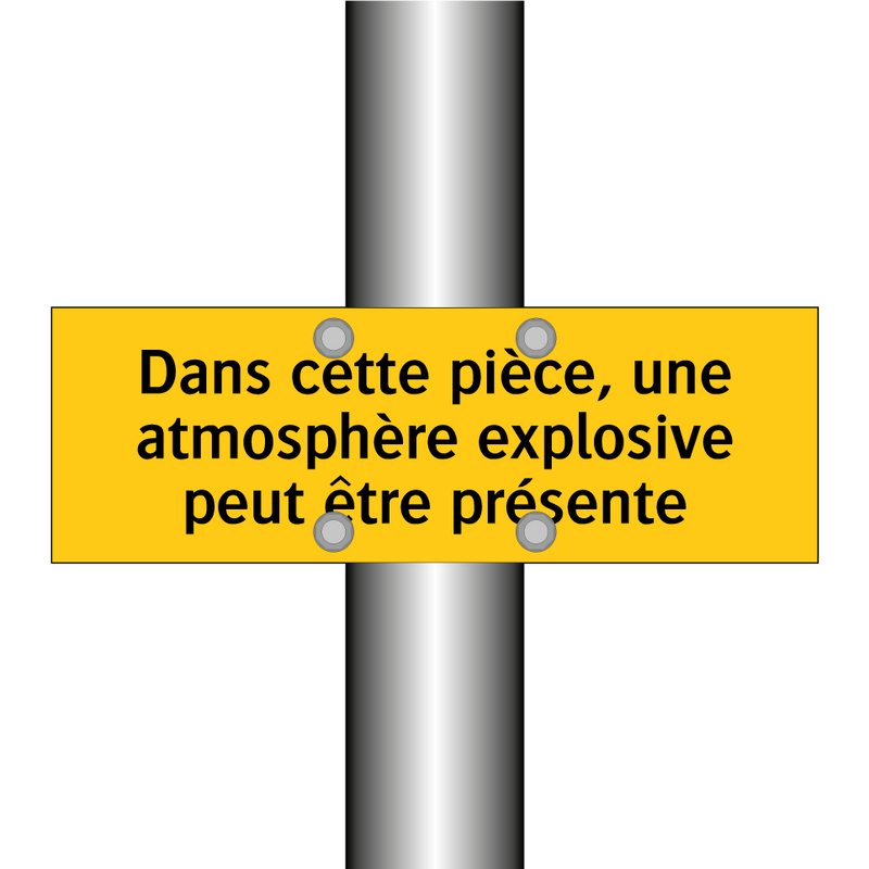 Dans cette pièce, une atmosphère explosive peut être présente