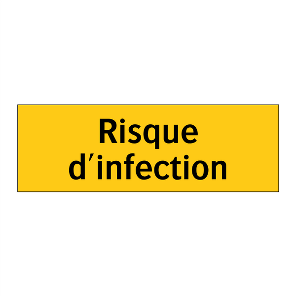 Risque d'infection