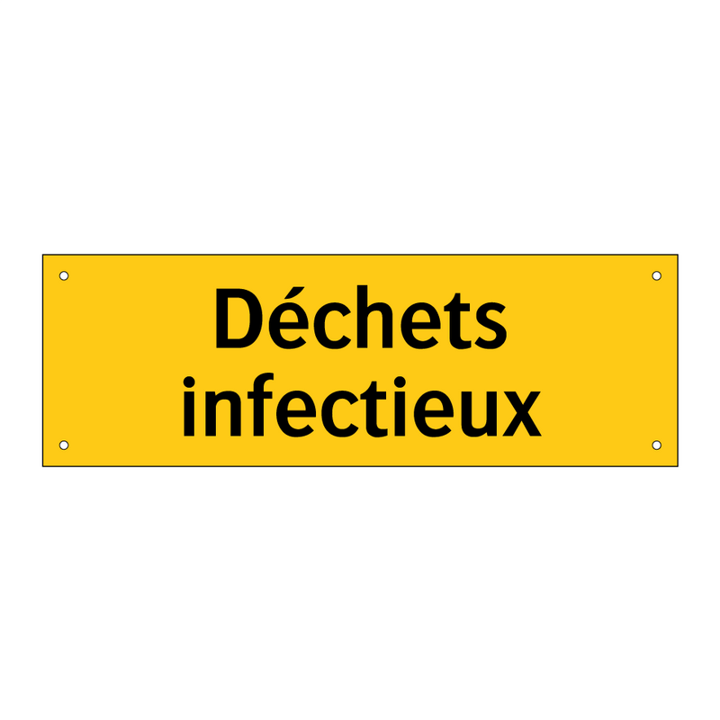Déchets infectieux