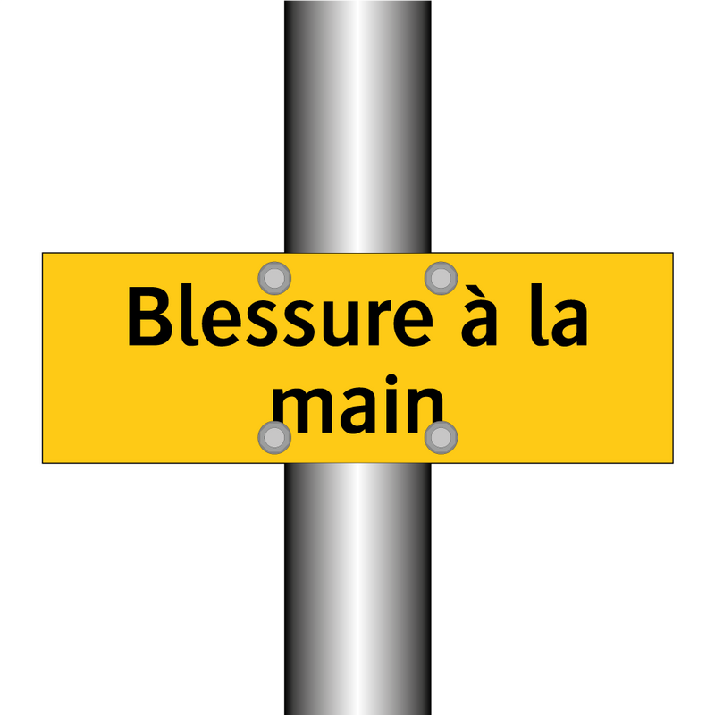 Blessure à la main