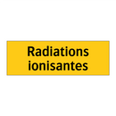Radiations ionisantes