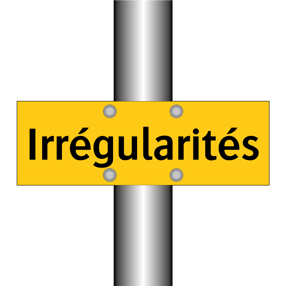 Irrégularités
