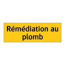 Rémédiation au plomb