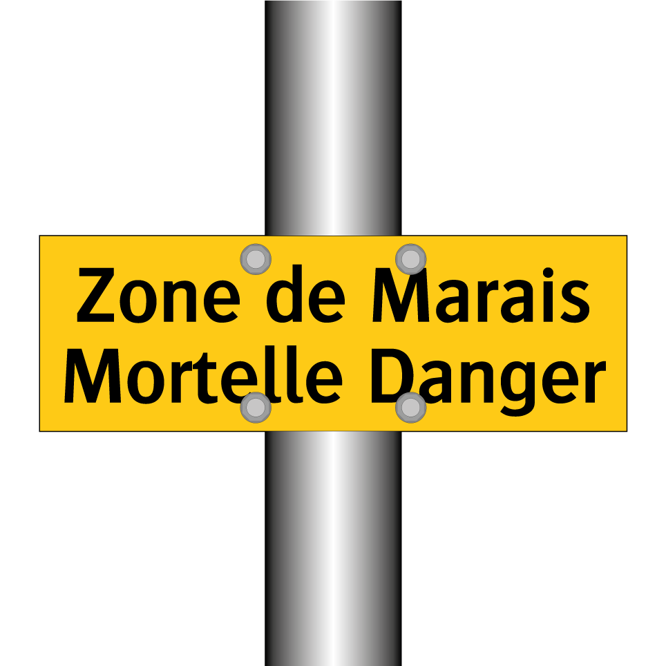 Zone de Marais Mortelle Danger