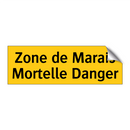 Zone de Marais Mortelle Danger