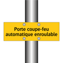 Porte coupe-feu automatique enroulable