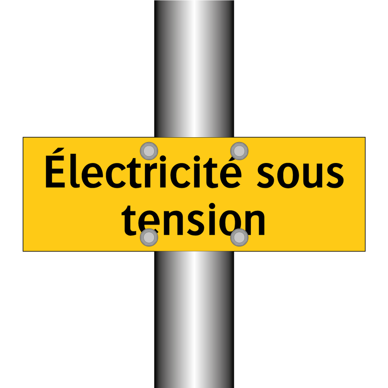 Électricité sous tension