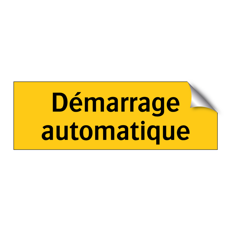 Démarrage automatique
