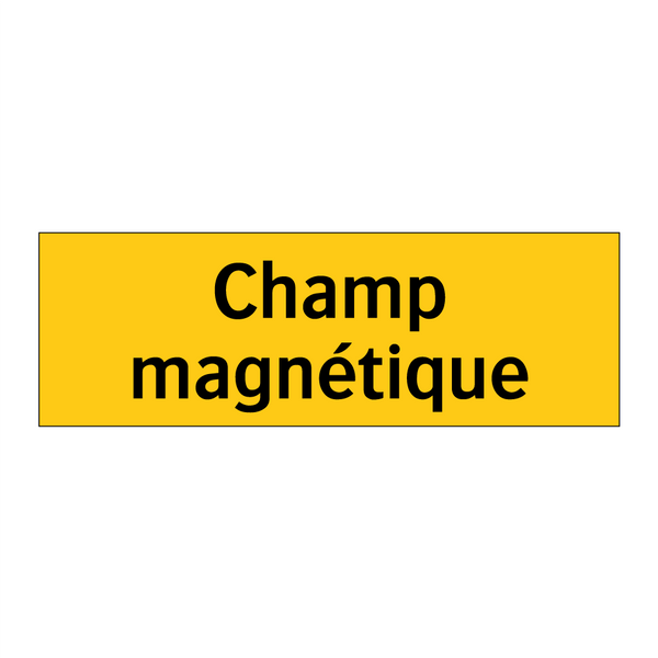 Champ magnétique