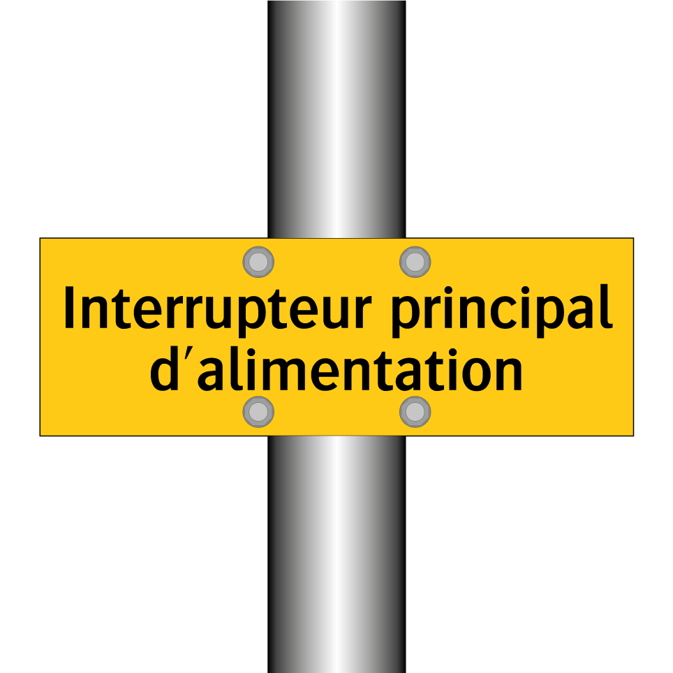 Interrupteur principal d'alimentation