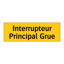 Interrupteur Principal Grue