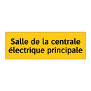 Salle de la centrale électrique principale