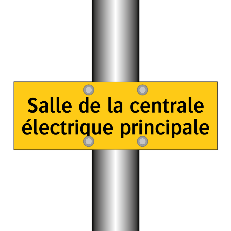 Salle de la centrale électrique principale