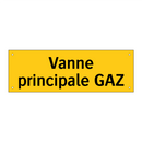 Vanne principale GAZ