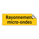 Rayonnement micro-ondes