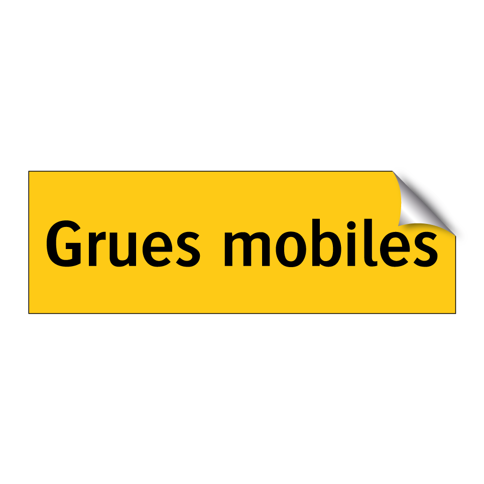 Grues mobiles