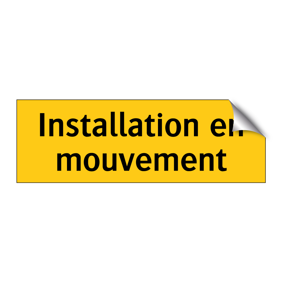 Installation en mouvement