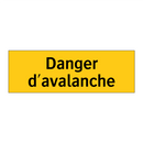 Danger d'avalanche