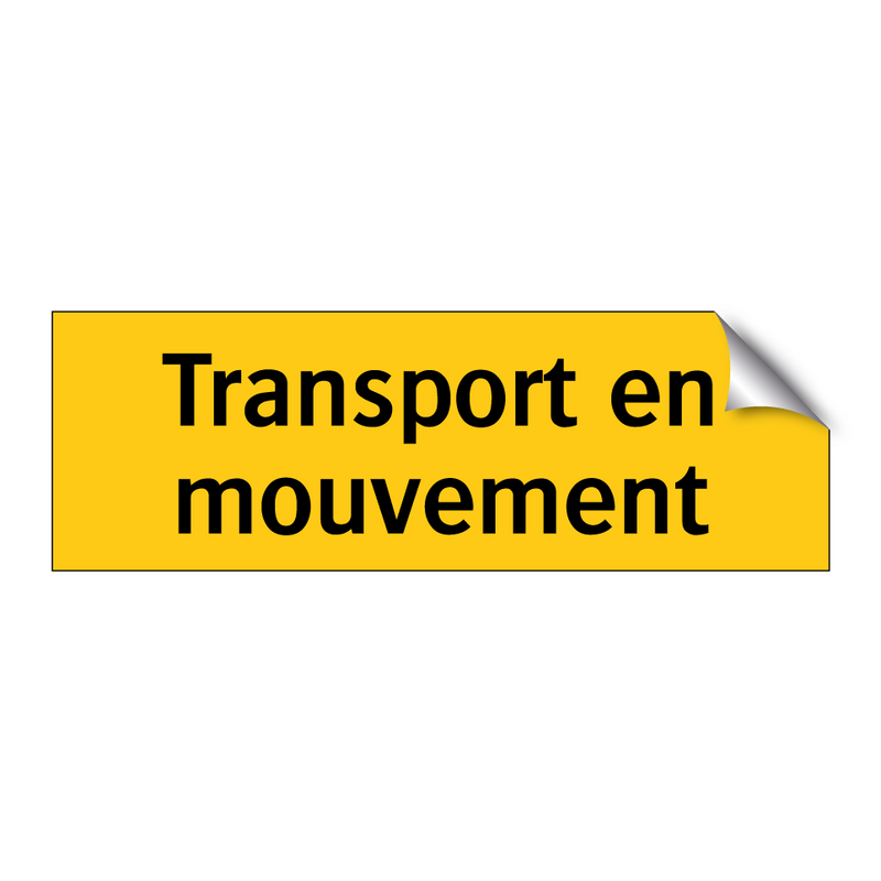 Transport en mouvement
