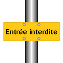 Entrée interdite