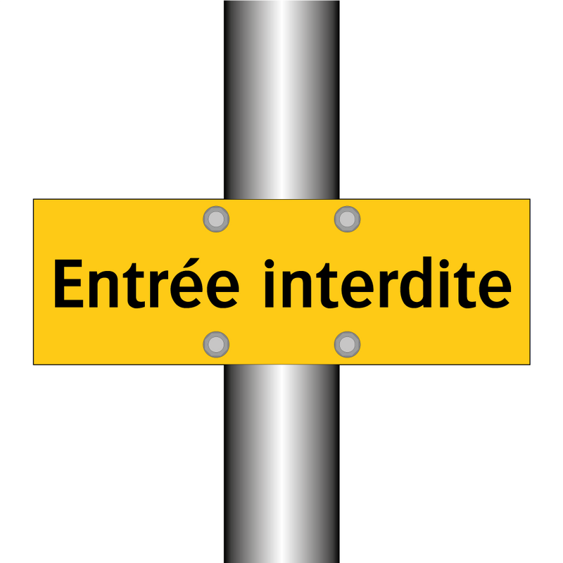 Entrée interdite
