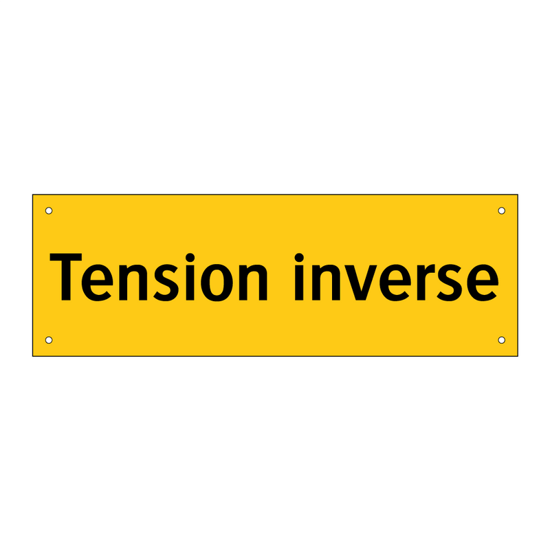 Tension inverse