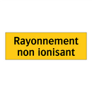 Rayonnement non ionisant