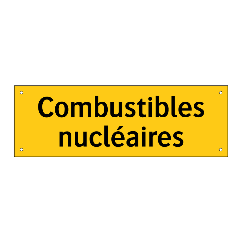 Combustibles nucléaires
