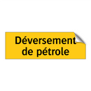 Déversement de pétrole
