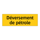 Déversement de pétrole